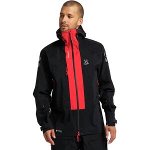 Haglöfs L.I.M ZT Mountain GTX Pro Jacket Men True Black/Zenith Red L male