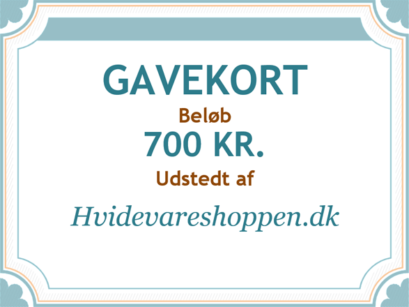 Gavekort 700 kr. Gavekort 700 kr.