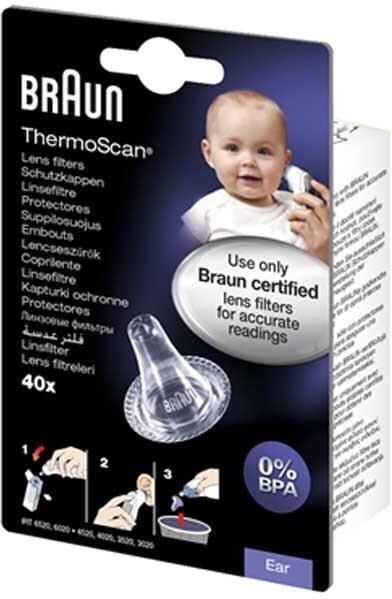 Braun Linsefilter til Thermoscan øretermometer Braun Linsefilter til Thermoscan øretermometer