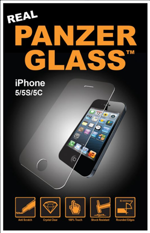 Panzer Glass skærmbeskyttelse til  Iphone 5 / 5S / 5C Panzer Glass skærmbeskyttelse til  Iphone 5 / 5S / 5C