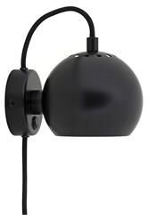 Frandsen Ball Væglampe mat sort Frandsen Ball Væglampe mat sort