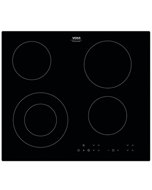 Voss dek2462ur keramisk kogeplade u/ramme Voss dek2462ur keramisk kogeplade u/ramme