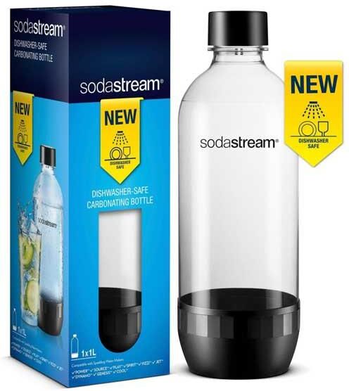 SodaStream 1 liters flaske - tåler opvaskemaskine