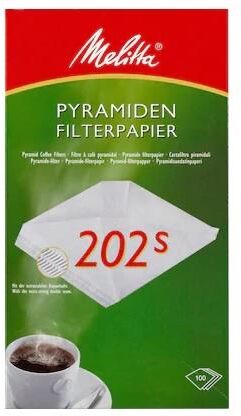 Melitta Pyramiden 202 S kaffefilter