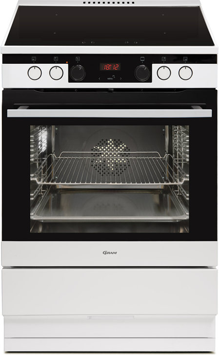 Gram EKI 20662-92 Komfur 2+2 års garanti Gram EKI 20662-92 Komfur 2+2 års garanti