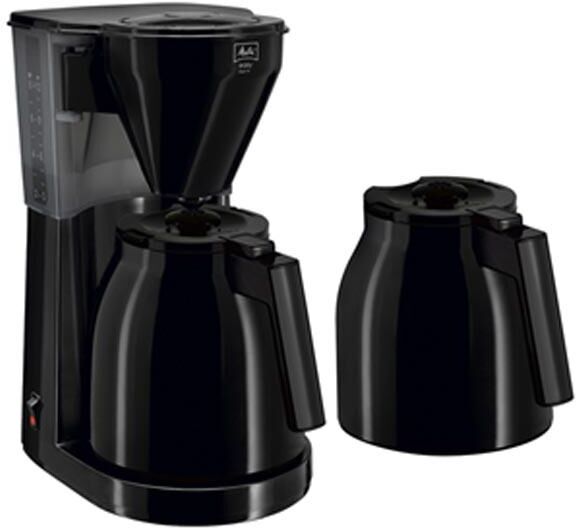 Melitta Easy Therm kaffemaskine sort m/2 kander Melitta Easy Therm kaffemaskine sort m/2 kander