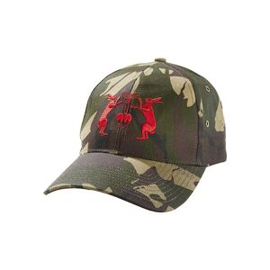 Franken & Cie. Baseball Cap, wax cotton, camouflage - One Size