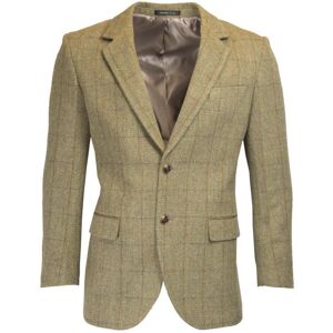 Walker & Hawkes Windsor mens blazer, tweed, lys salvie - 6XL (UK54/EU64)