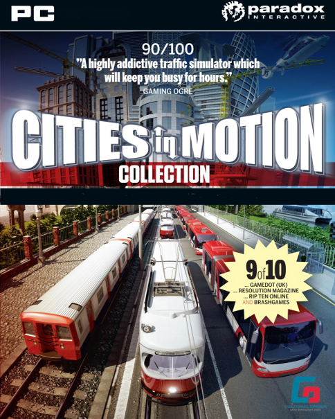 Paradox Interactive Cities in Motion 1 and 2 Collection Paradox Interactive Cities in Motion 1 and 2 Collection