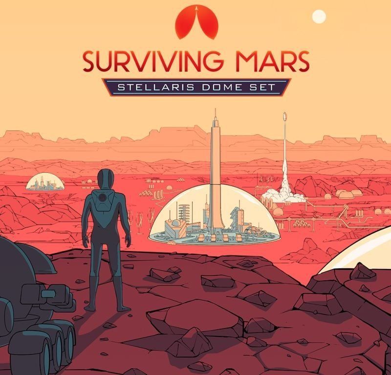 Paradox Interactive Surviving Mars - Stellaris Dome Set Paradox Interactive Surviving Mars - Stellaris Dome Set