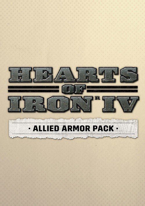 Paradox Interactive Hearts of Iron IV: Allied Armor Pack Paradox Interactive Hearts of Iron IV: Allied Armor Pack