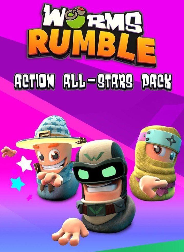 Team 17 Worms Rumble - Action All-Stars Pack Team 17 Worms Rumble - Action All-Stars Pack