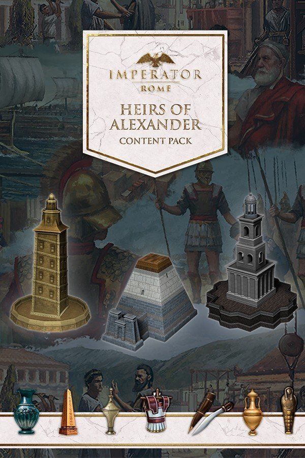 Paradox Interactive Imperator: Rome - Heirs of Alexander Content Pack Paradox Interactive Imperator: Rome - Heirs of Alexander Content Pack