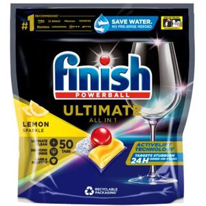 Neophos Finish Powerball Ultimate All In 1 Lemon Opvasketabs   50 stk.