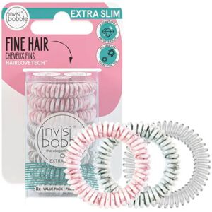 Invisibobble Ib Exstra Slim Marbelous   8 stk.