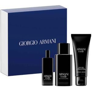 Giorgio Armani Men's Code Gift Set EDT 165 ml 3 stk.