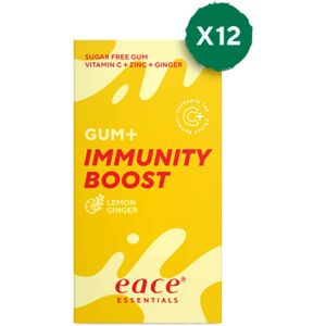 Eace Gum+ Immunity Boost Lemon Ginger 20 g 12 stk.