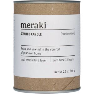 Meraki Scented Candle Fresh Cotton 60 g