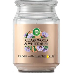 Air Wick Cedar Wood & White Musk Candle 480 g