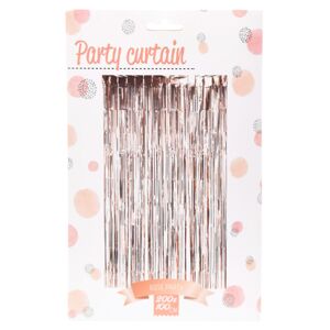 Excellent Houseware Party Curtain Rosegold   1 stk.