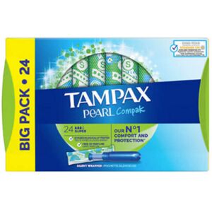 Tampax Pearl Compak Super   24 stk.