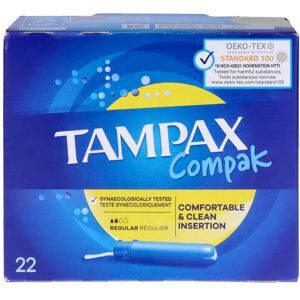 Tampax  Compak Regular   22 stk.