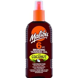 Malibu Bronzing Tanning Oil with Coconut SPF 6 200 ml