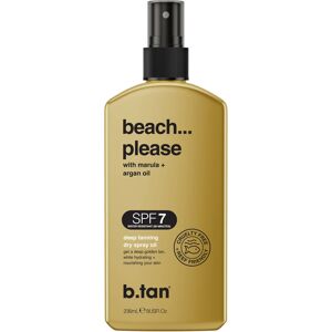 b.tan Beach...Please Dry Spray Oil SPF 7 (U) 236 ml