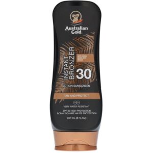 Australian Gold Instant Bronzer Lotion Sunscreen Tan And Protect SPF 30 237 ml