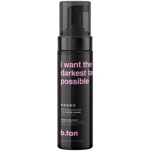 b.tan I Want The Darkest Tan Possible 1 Hour Self Tan Mousse 200 ml