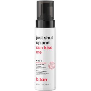 b.tan Just Shut Up And Sun Kiss Me Gradual Tan Mousse 300 ml