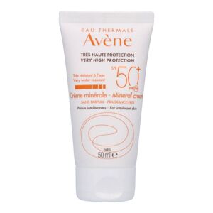 Avéne Mineral Cream Very Water Resistant Fragrance-Free SPF 50+ 50 ml