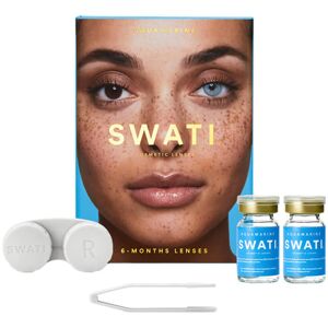 SWATI Cosmetics 6 måneders Kontaktlinser Aquamarine