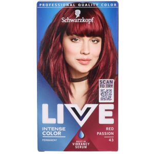 Schwarzkopf Live #43 Red Passion 142 ml