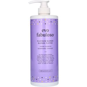 Evo Fabuloso Platinum Blonde Toning Shampoo 1000 ml