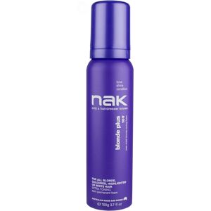 NAK Blonde Plus 10V pale violet blonde toning foam (U)