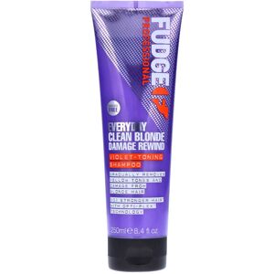 Fudge Everyday Clean Blonde Damage Rewind Violet-Toning Shampoo 250 ml