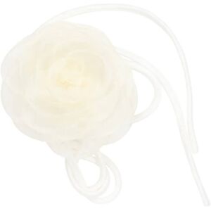 Pico Organza Rose String Ivory