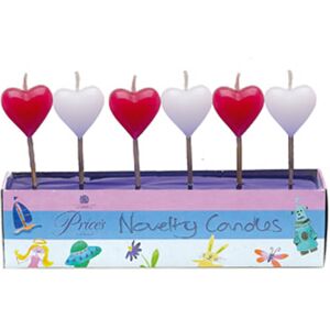 Price's Novelty Candles Hearts