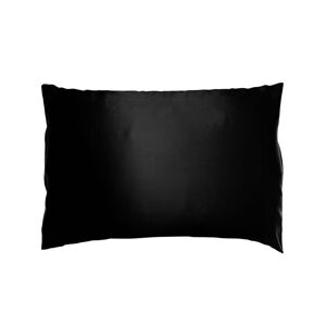 Soft Cloud Mulberry Silk Pillowcase Black 50x60 cm.