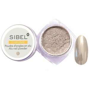 Sibel Chrome Alu Nail Powder Silver Ref.6109041