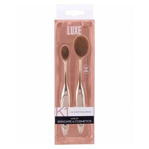 Luxe Studio Makeup Brush Set Face & Eyes K1   2 stk.