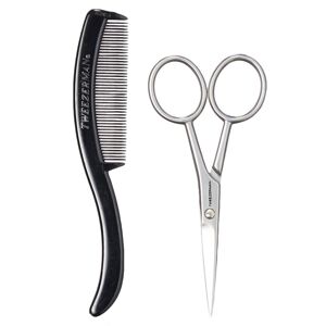 Tweezerman G.E.A.R Moustache Scissors With Comb