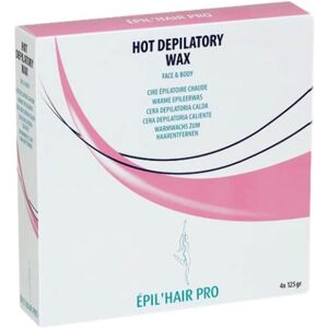 Sibel Hot Depilatory Wax Face And Body 125 g 4 stk.