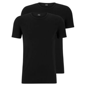 Hugo Boss 2-pack T-Shirt Black - Size L   2 stk.