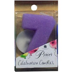 Price's Celebration Candles Number 7