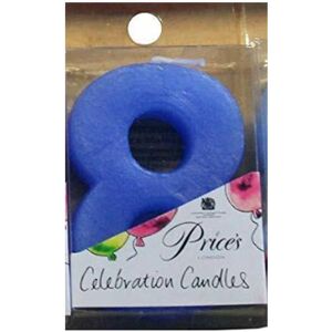 Price's Celebration Candles Number 8   10 stk.