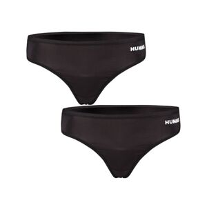 Hummel Smooth Thong 2-pack Black M