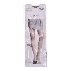 Decoy (10 Den) Toe Less Knee High Sierra One Size