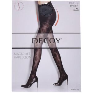 Decoy Magic Lift Harlequin Tights 60 Den Black M/L